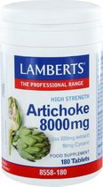 Lamberts Artisjok 8000 mg - 180 tabletten - Kruidenpreparaat - Voedingssupplement