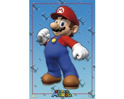 Poster 61 - - × Nintendo super - - no. cm mario 18514 Reinders solo Poster 91,5