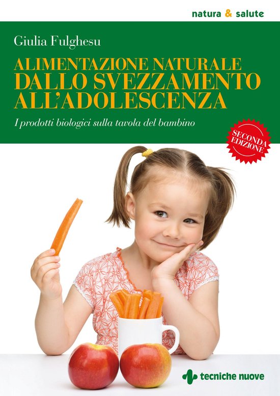 Alimentazione naturale dallo svezzamento all’adolescenza - cover
