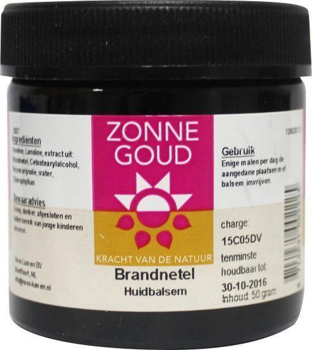 Zonnegoud Brandnetelbalsem - 50 ml - Body Oil