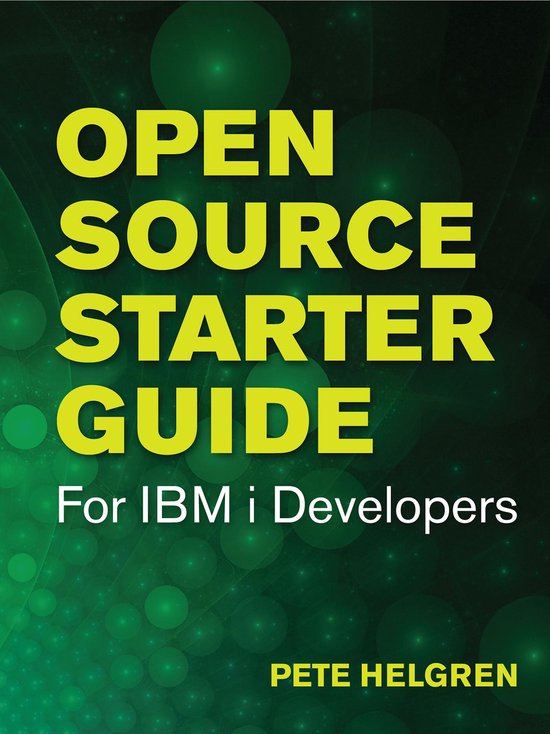 Open Source Starter Guide for IBM i Developers - cover