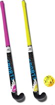 STREETHOCKEY SET WITH TWO 33" STICKS AND BALL IN CARRYING BAG