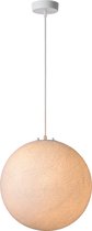 Lucide FIBRE - Hanglamp - Ø 40 cm - Wit