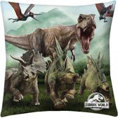 Jurassic World Life - Sierkussen - 40 x 40 cm - Multi
