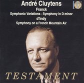 Franck: Symphony in d, Symphonic Variations /Cluytens, et al