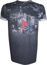EOL PlayStation SublimationTshirt City Landscape XL