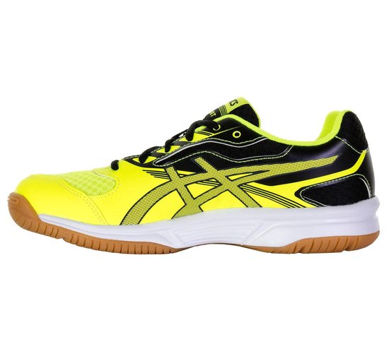 Asics Upcourt 2 (GS) indoorschoenen Junior Sportschoenen - Maat 34.5 -  Unisex - geel/zwart | bol.com