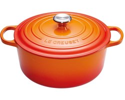 Le Creuset Signature braadpan Ø 30cm, Oranjerood