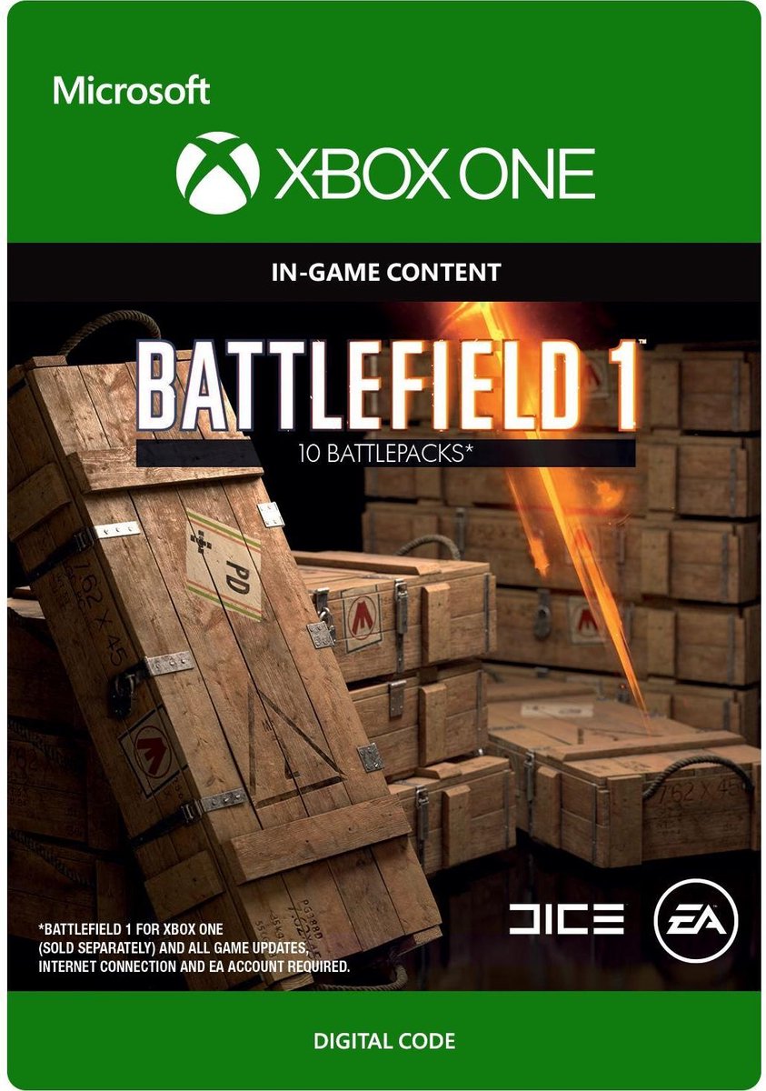 Battlefield 1 - 10 Battlepacks - Xbox One