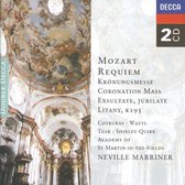 Mozart: Requiem, etc / Marriner, Cotrubas, Watts, Tear