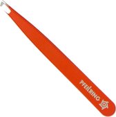 Pfeilring Slant Tweezer Pincet Oranje RVS - 1 st