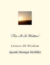 For It Is Written