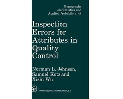 Chapman & Hall/CRC Monographs on Statistics and Applied Probability- Inspection Errors for Attributes in Quality Control