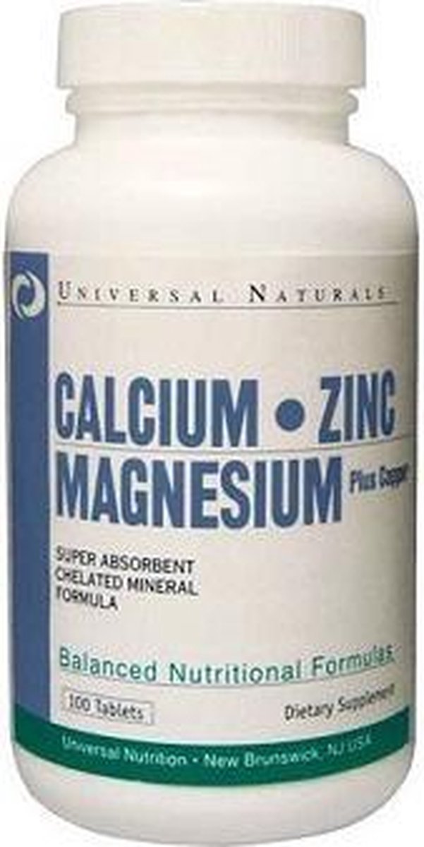 Goedkoopste Universal Calcium Magnesium Zinc