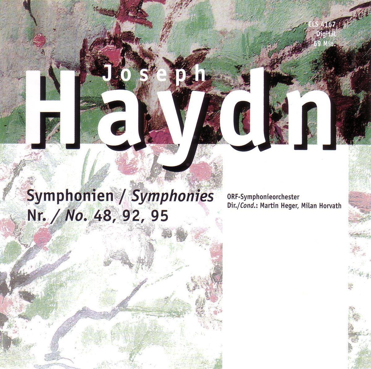 Symphony No.48,92,95 - J. Haydn