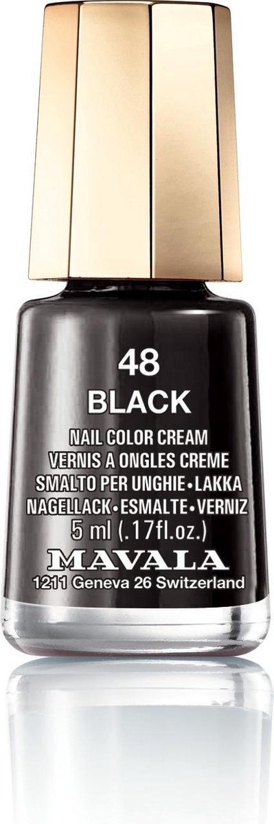 Goedkoopste Mavala - 48 Zwart - Nagellak