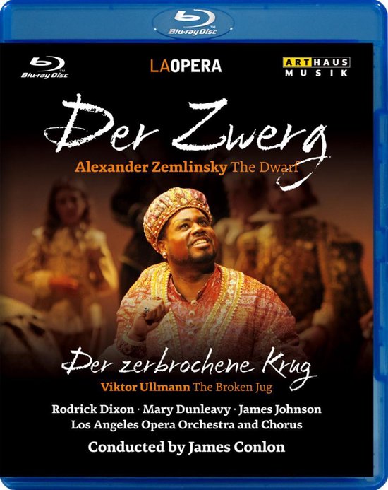 Cover van de film 'Alexander von Zemlinsky/Viktor Ullmann - Der Zwerg/Der Zerbrochene Krug'