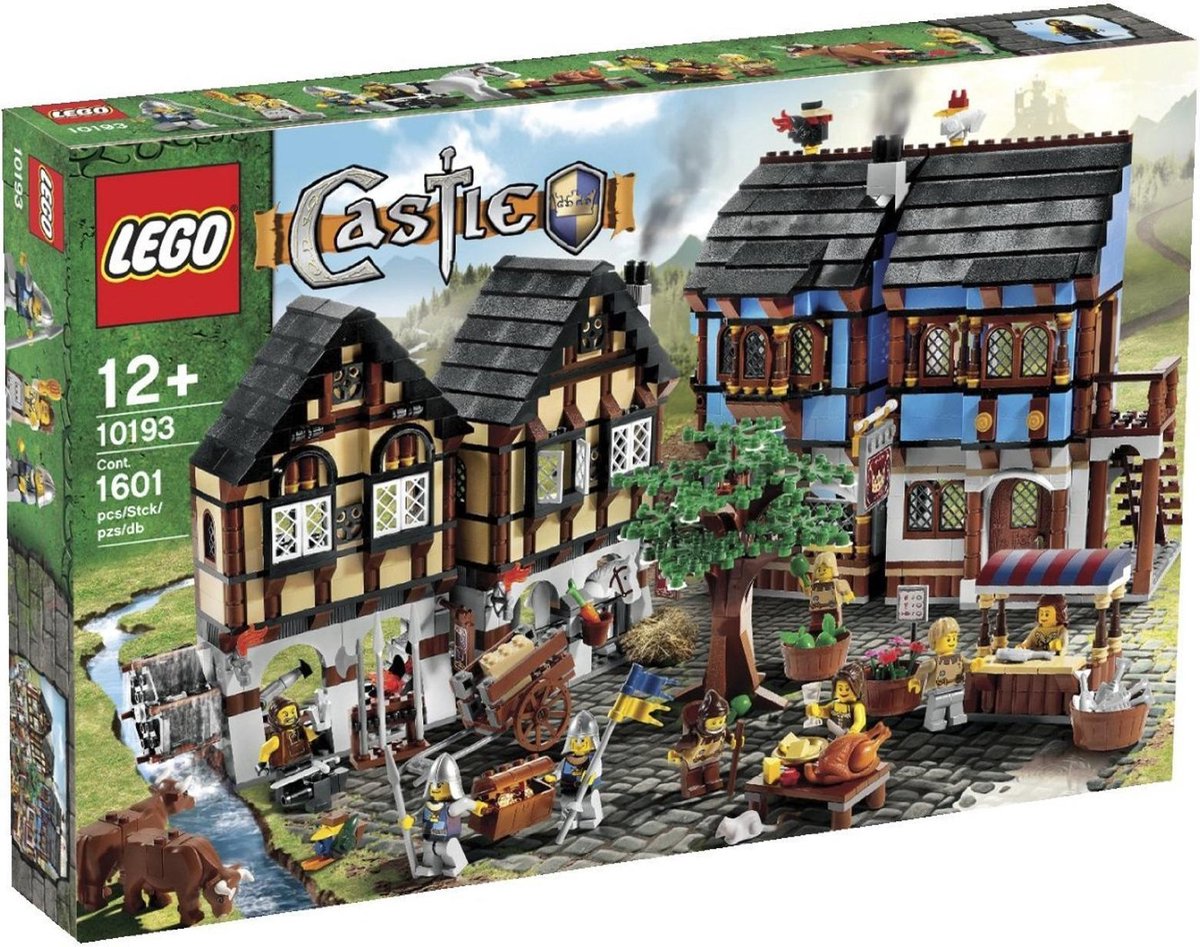 LEGO Middeleeuwse Dorpsmarkt - 10193 | bol.com