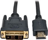 Tripp Lite P566-016 video kabel adapter 4,8 m HDMI DVI-D Zwart