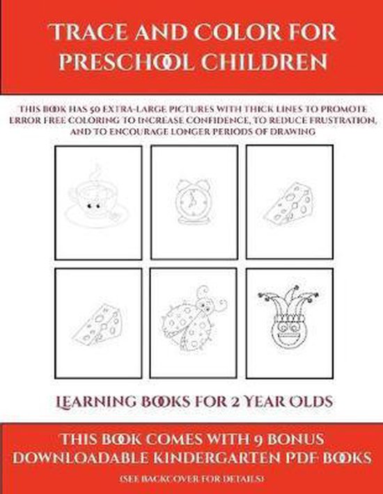 Bol Learning Books For 2 Year Olds Trace And Color For Preschool Children James Manning 