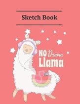No Drama Llama Sketch Book