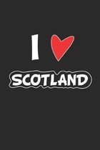 Scotland: Notizbuch, Notizheft, Notizblock - Geschenk-Idee f�r Schottland Fans - A5 - 120 Seiten