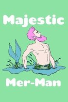 Majestic Mer Man: Dream Journal Tracker