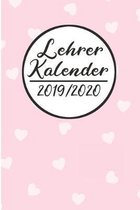 Lehrer Kalender 2019 / 2020: Lehrerkalender 2019 2020 - Lehrerplaner A5, Lehrernotizen & Lehrernotizbuch für den Schulanfang
