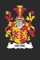 Heyne: Heyne Coat of Arms and Family Crest Notebook Journal (6 x 9 - 100 pages)