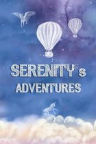 Serenity's Adventures: Softcover Personalized Keepsake Journal, Custom Diary, Writing Notebook with Lined Pages