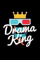 Drama King: College Ruled Line Paper Blank Journal to Write In - Lined Writing Notebook for Middle School and College Students