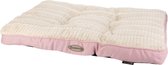 Comfortabel hondenmatras - Scruffs Ellen - Roze, Beige of Bruin - 100 x 70 cm - Roze