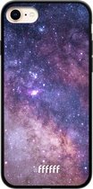 iPhone 7 Hoesje TPU Case - Galaxy Stars #ffffff