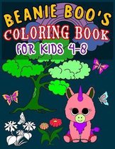 Beanie Boo's Coloring Book for Kids 4-8