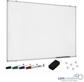 Whiteboard Basic Series 60x120 + Starter kit | Magnetisch whiteboard | Whiteboard met starter kit