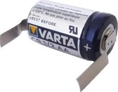 U-soldeerlipjes Varta CR 1/2 AA 3v lithium batterij