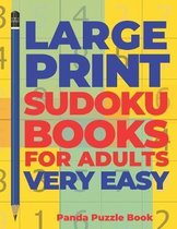 Large Print Sudoku Books For Adults Very Easy
