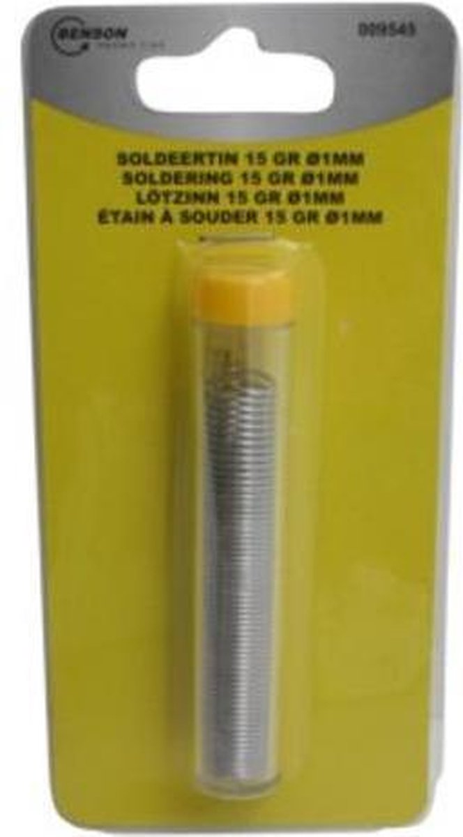Soldeertin voor soldeerbout - 15 gram - 3 meter - 1 mm dik - solderen – foto 8