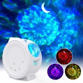 Maoo Galaxy Projector – Geavanceerd Projectiesysteem – Maanlicht/Sterren/Nebula – Lange Batterijduur – 6 kleuren - Sterrenlamp - Sterrenprojector