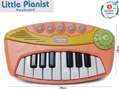Speelgoed piano Keyboard - Little Pianist - 5 muziekinstrument tonen - 29cm (incl. batterijen)