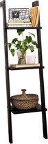 Simpletrade Badkamer - Wandrek - 3 planken - Hout - 33.50x121x23 cm