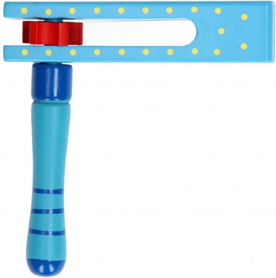 Muziekinstrument de houten Ratel