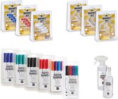 Whiteboard Accessoires Super Pakket