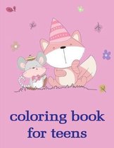 coloring book for teens: Life Of The Wild, A Whimsical Adult Coloring Book: Stress Relieving Animal Designs