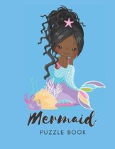 Mermaid Puzzle Book: Connect The Dots Puzzles - 30 Pages - Paperback - Made In USA - Size 8.5 x 11 - For Teens