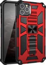 SNY Shockproof Armor Hoesje iPhone 11 Pro Max - Rood