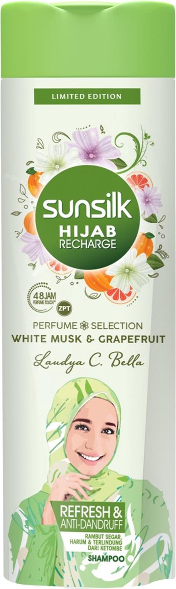 Sunsilk Hijab Recharge White Musk & Grapefruit Shampoo - 170 ml