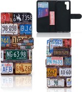 Wallet Book Case OPPO A91 | Reno3 GSM Hoesje Kentekenplaten