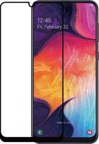 Samsung Galaxy A30 screenprotector, tempered glass (glazen screenprotector), Screensaver geschikt voor: Samsung Galaxy A30 (Black)