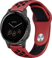 iMoshion Sport Siliconen Smartwatch Bandje voor de Garmin Vivoactive 4L - Zwart